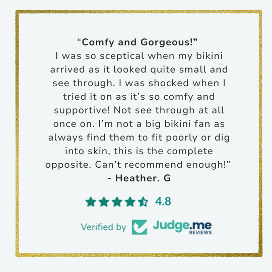 Tan Through Crop Top Bikini Set