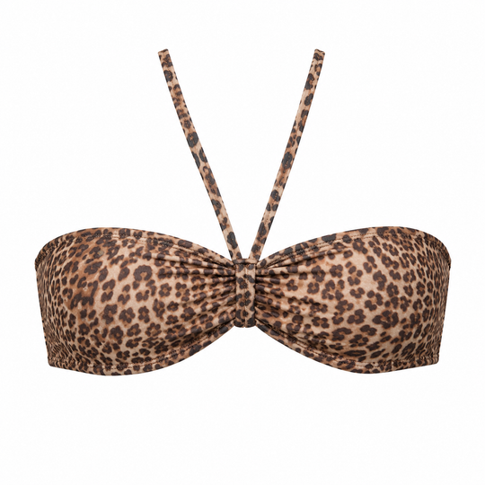 Tan Through 2 in 1 Bandeau Top