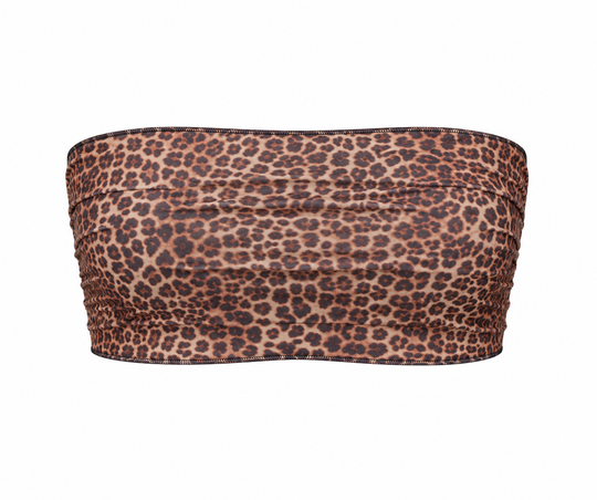 Tan Through 2 in 1 Bandeau Top