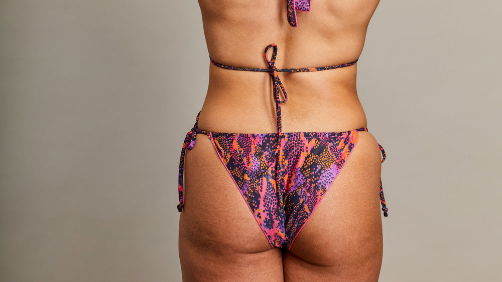 Tan Through Bikini Bottom - Seashell in Anima