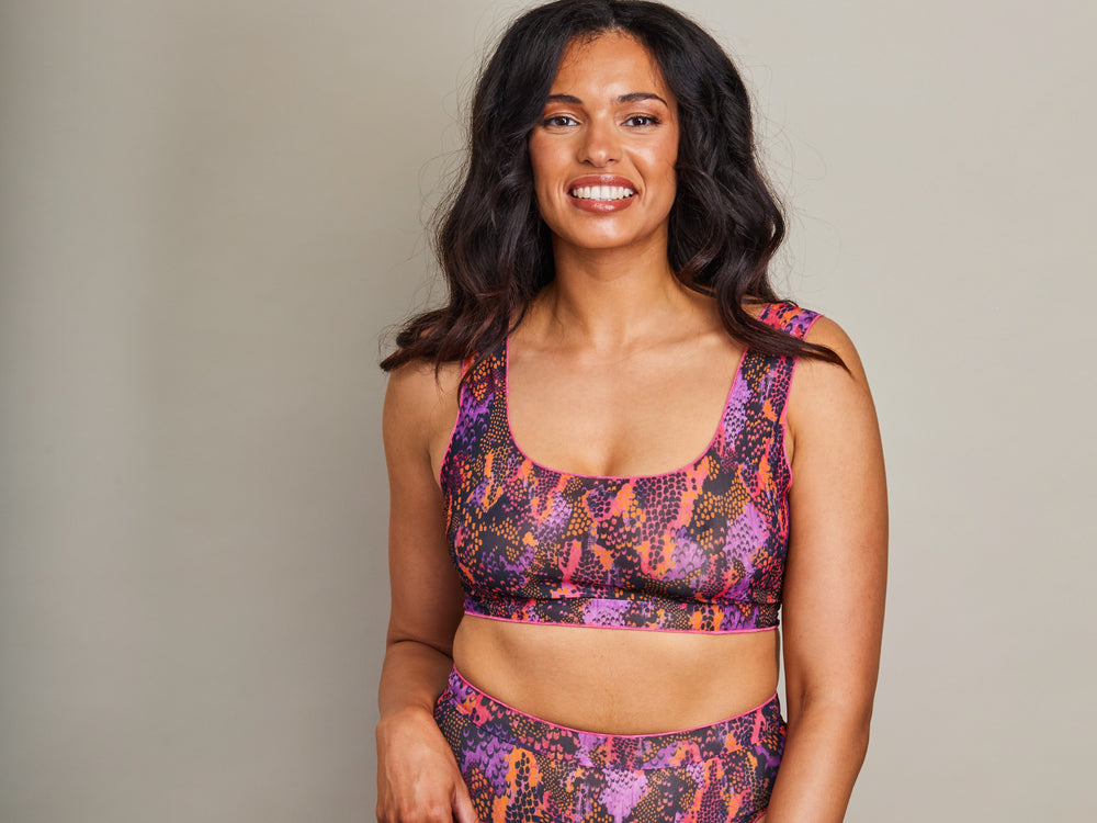 Tan Through Bikini Crop Top - Anima
